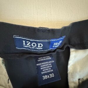 Izod Navy men’s pants 38x30 new w/o tags